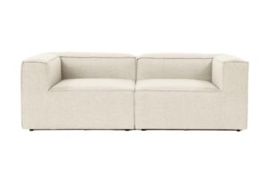 Hanah Home Dvoumístná pohovka FORA krémová