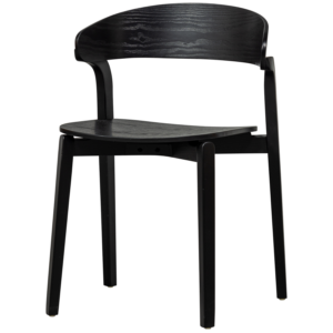 WOOOD Jídelní židle CRAS černá