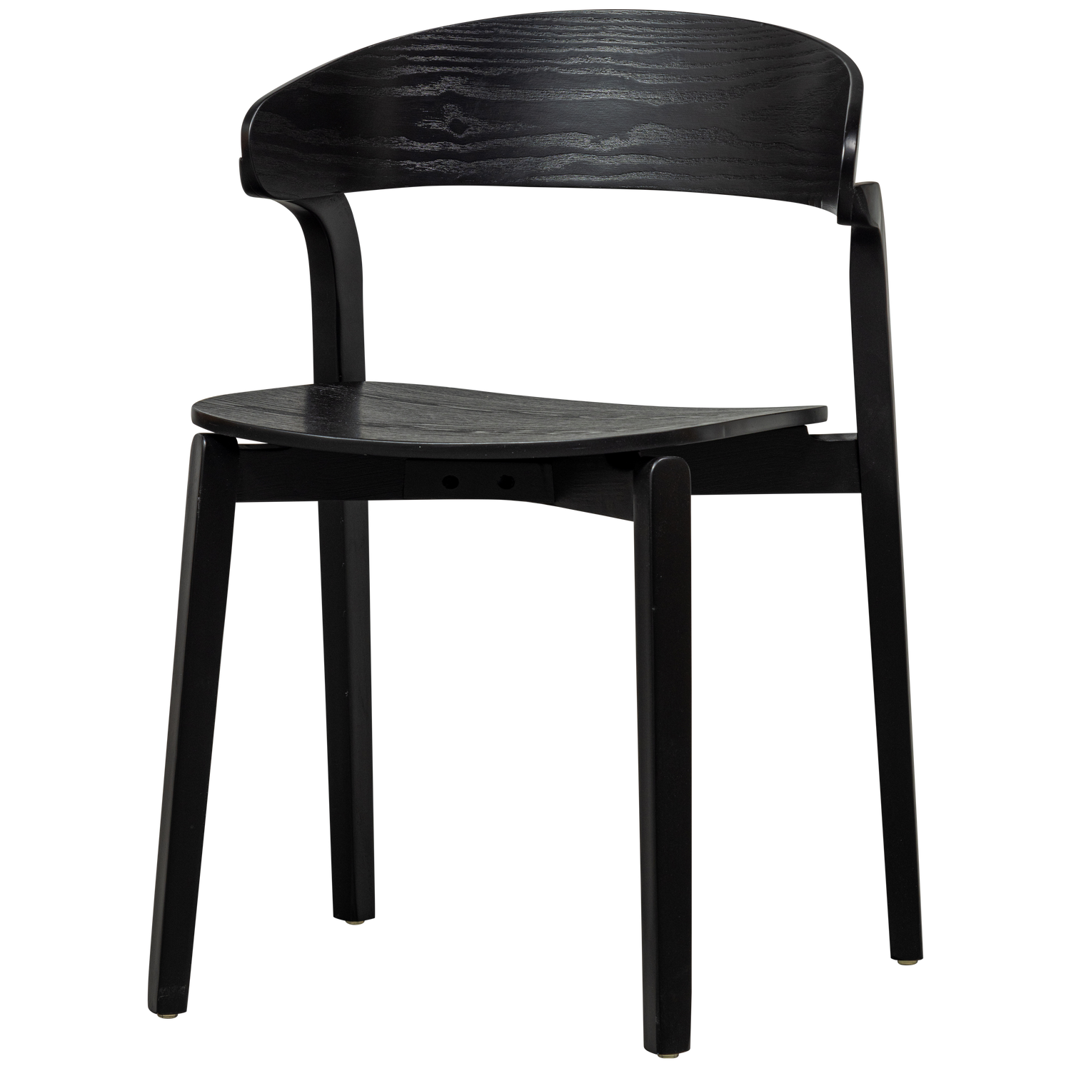 WOOOD Jídelní židle CRAS černá