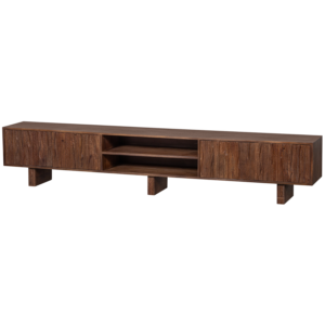 BePureHome TV stolek LAVISH tmavě hnědý