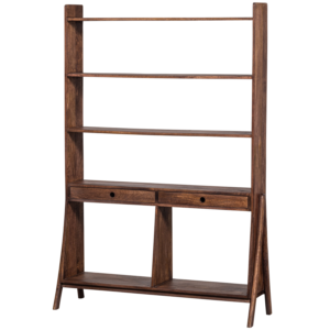 WOOOD Otevřená skříňka SIVIAN hnědá