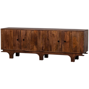 WOOOD Designová dřevěná komoda STAES 200cm