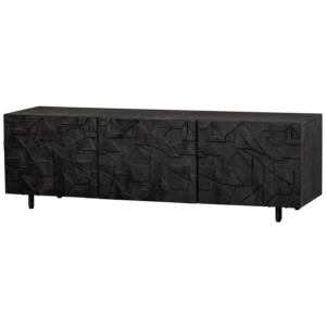 BePureHome TV stolek COUNTER 176 cm černý