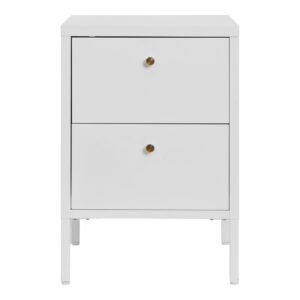 House Nordic Kovová komoda DALBY bílá