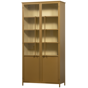 WOOOD Kabinet EXHIBIT 200x96 cm medově žlutý