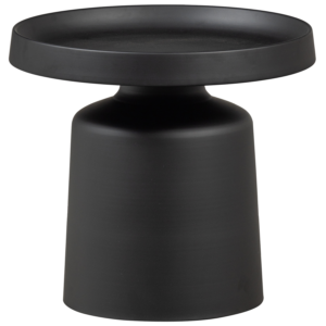 WOOOD Odkládací stolek PEER ø49 cm černý