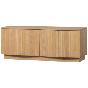 WOOOD TV stolek ZUMA hnědý 133 cm