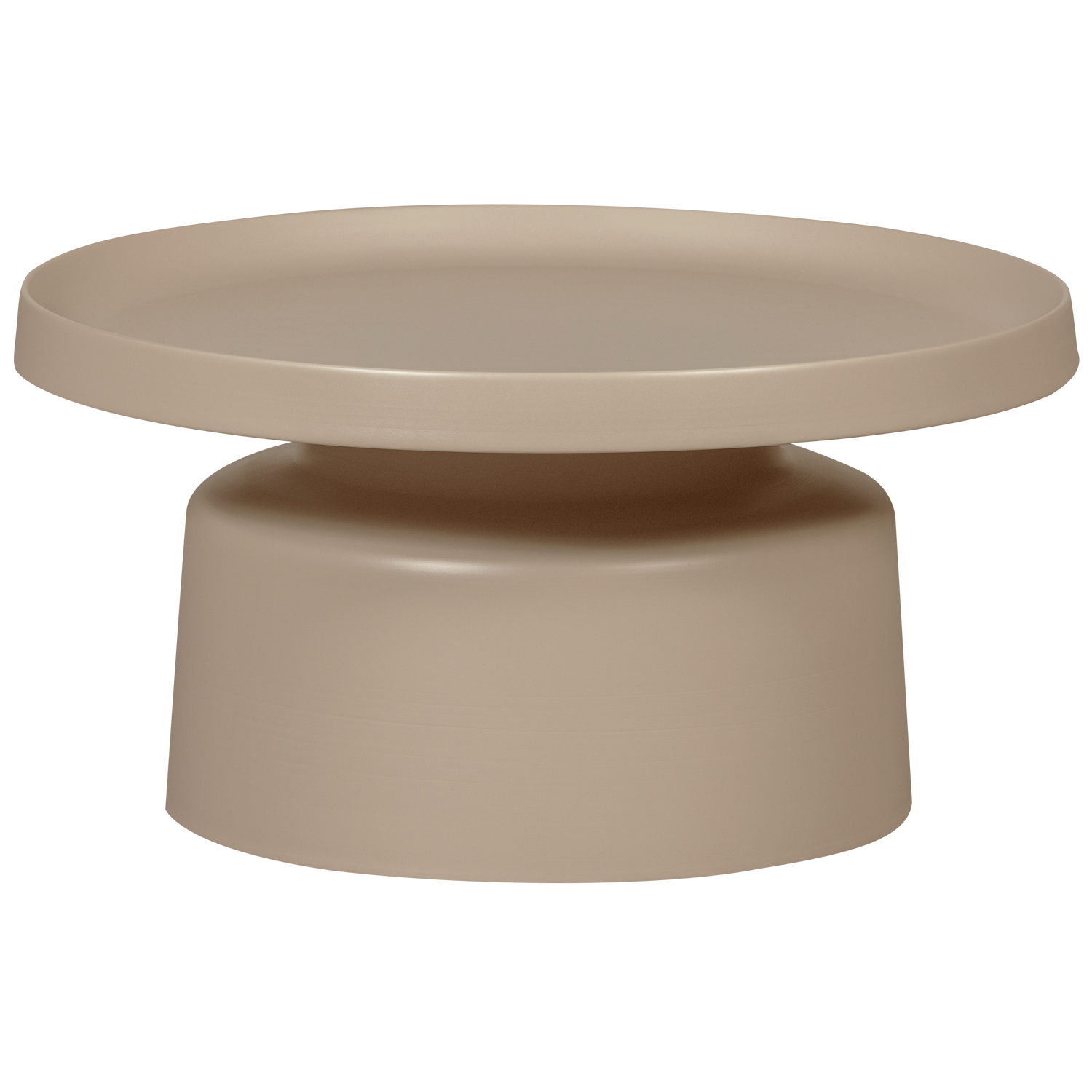 WOOOD Odkládací stolek PEER ø74 cm hnědý