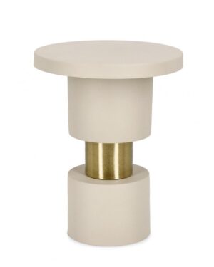 BIZZOTTO Designový odkládací stolek MITUL světlý