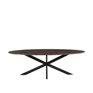 LABEL51 Jídelní stůl JAMES tmavě hnědý 240 cm