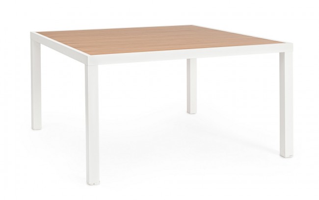 BIZZOTTO Zahradní stůl HILIJA bílý 136x136 cm