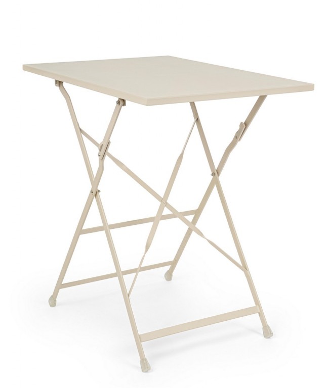 BIZZOTTO Zahradní skládací stůl YASMIN šampaň 50x70 cm