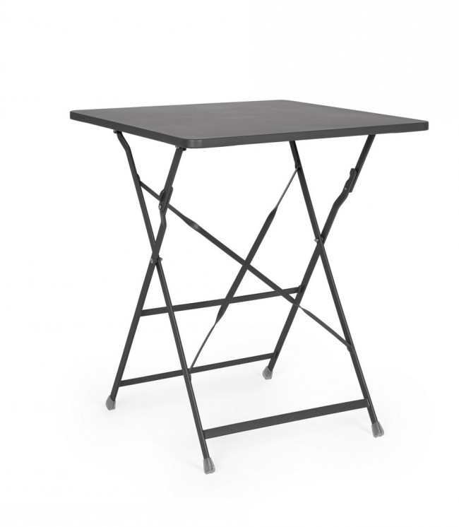 BIZZOTTO Zahradní skládací stůl YASMIN 60x60 cm černý