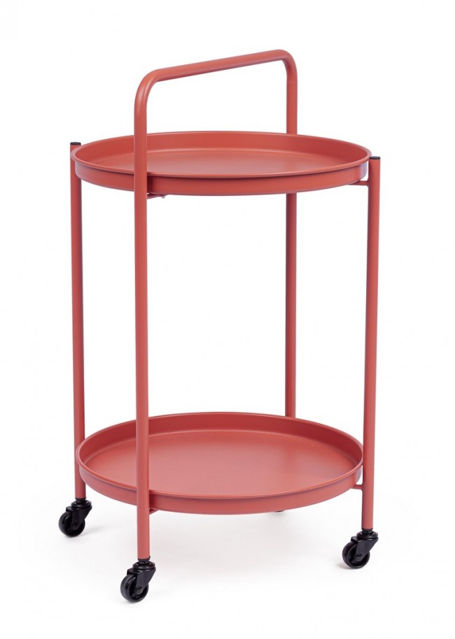 BIZZOTTO Zahradní vozík AUSTIN terakota ø44