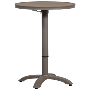 WOOOD Zahradní barový stůl JEPPE hnědý ø70 cm