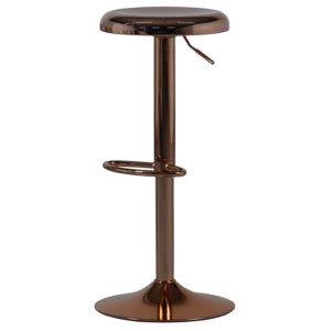 WOOOD Polohovatelná barová židle ISAAC měděná