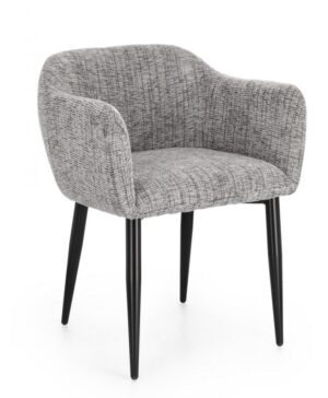 BIZZOTTO Křeslo KATI šedé