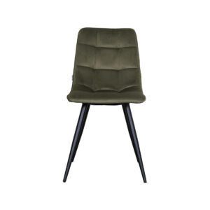 LABEL51 Jídelní židle BISTRO samet olivová