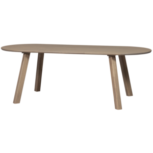 TABLO TABLE OVAL FP 220x90CM PEBBLE GREY [fsc]