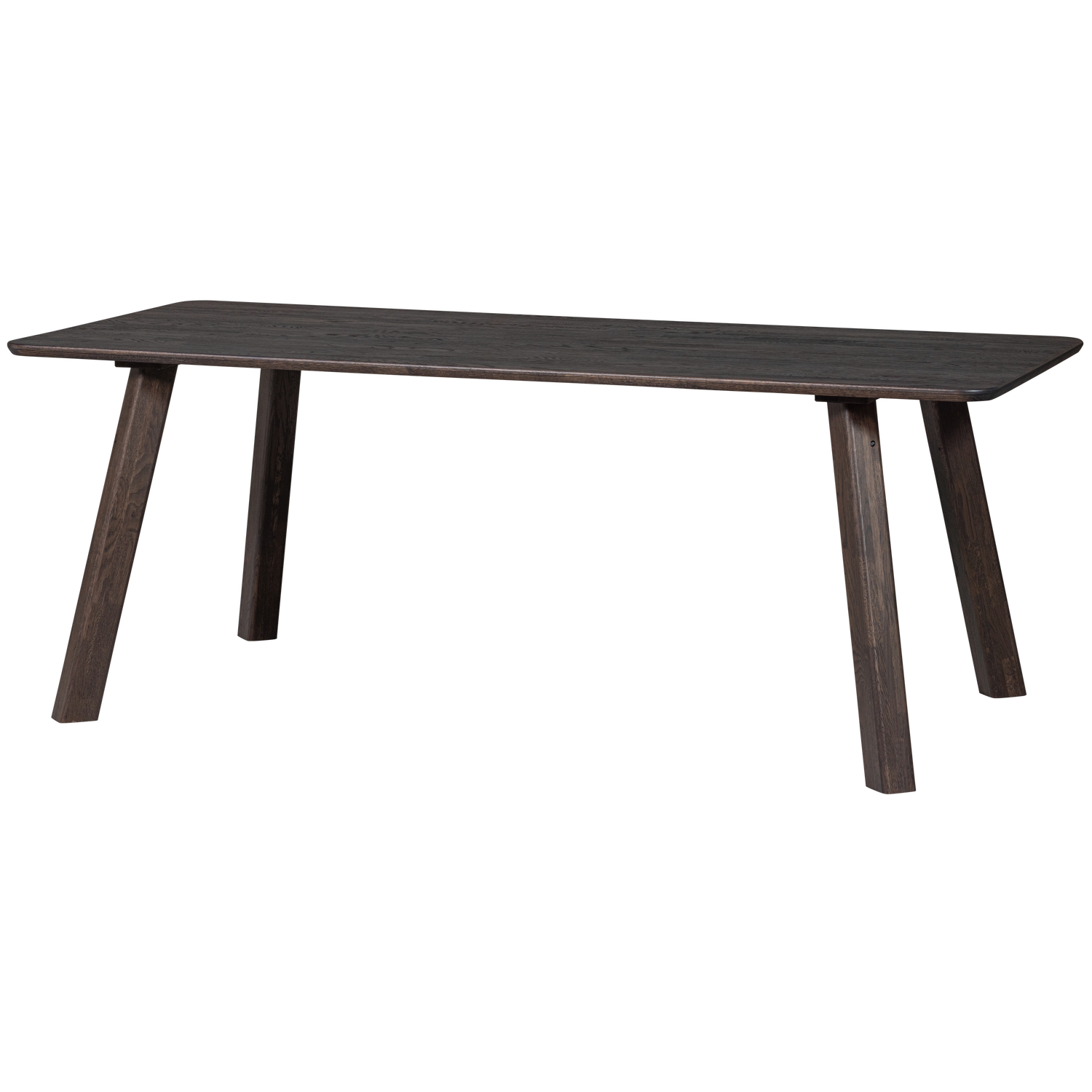 TABLO TABLE ROUNDED TGL 200x90CM MYSTIC BROWN [fsc]