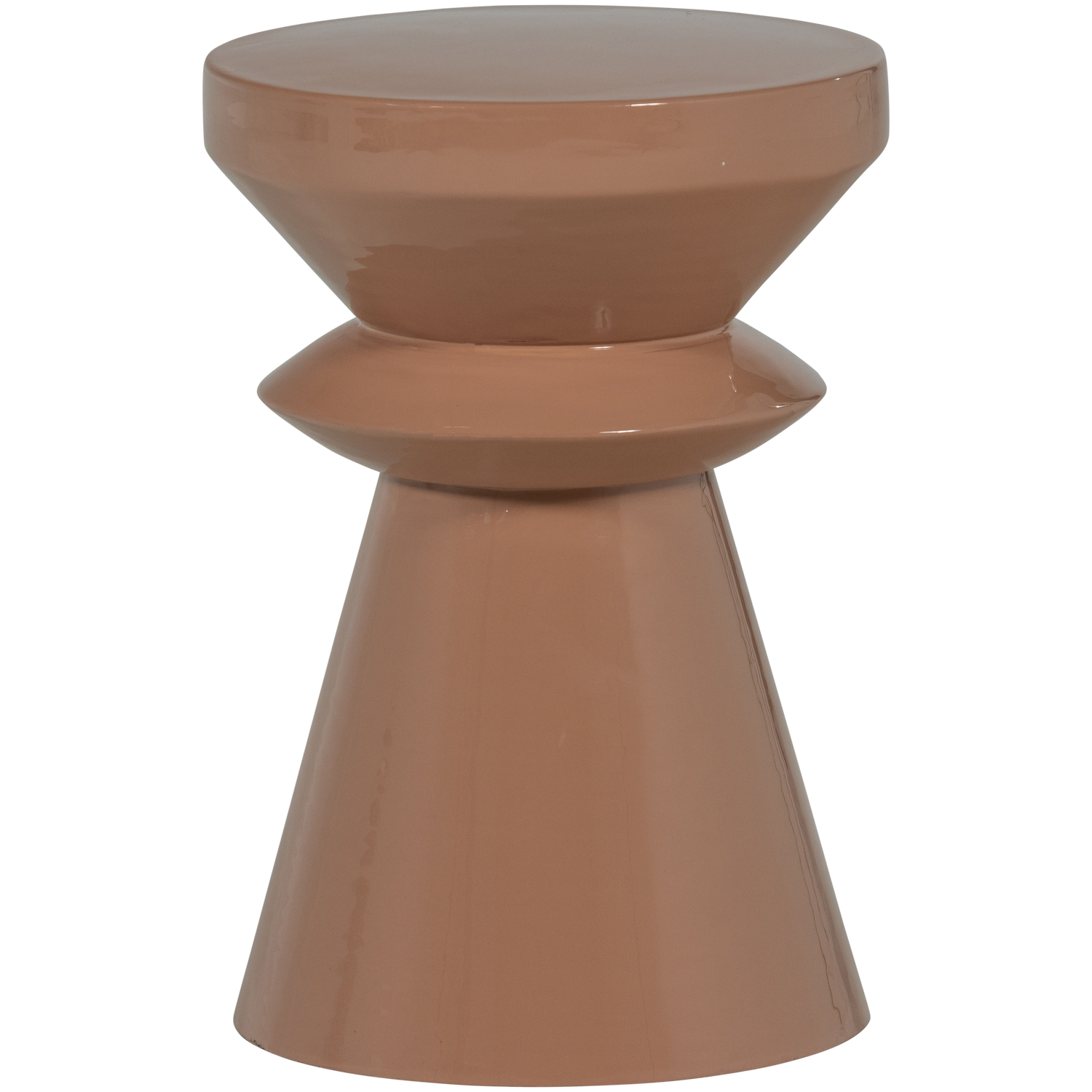 FEDDE SIDE TABLE METAL OLD PINK