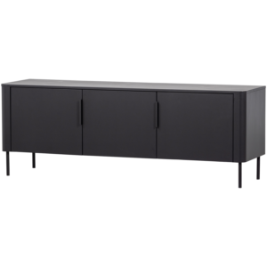 GUNNAR TV UNIT 154CM PINE MATTE BLACK [fsc]