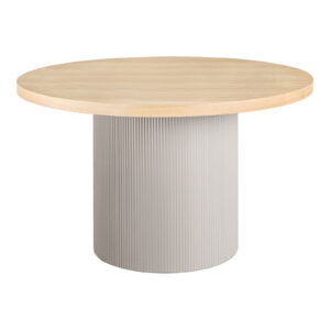 House Nordic Jídelní stůl SOLVA pískový ø120 cm