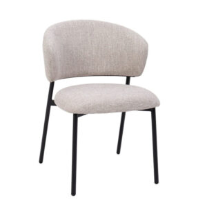 BIZZOTTO Jídelní židle PRISCA krémová