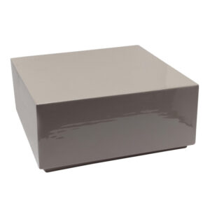 BIZZOTTO Konferenční stolek AMODA FOG šedý 61x61 cm