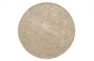 WOOOD Kulatý koberec CATO béžový