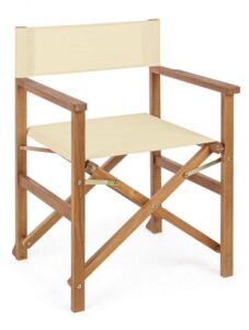 BIZZOTTO Zahradní židle NOEMI krémová