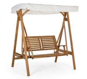 BIZZOTTO Zahradní dvoumístná houpačka NOEMI