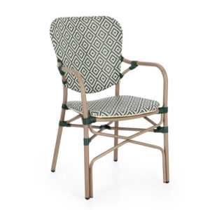 BIZZOTTO Zahradní židle CADEIRA zelená