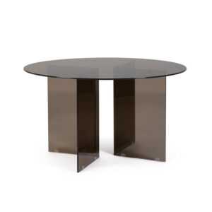 BIZZOTTO Jídelní stůl IRIDE hnědý 130cm