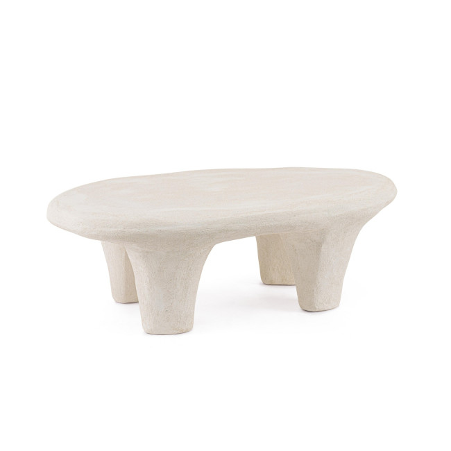 BIZZOTTO Odkládací stolek ALBIN bílý 102x62 cm