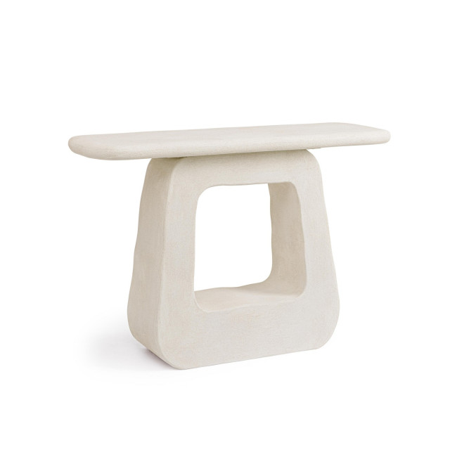 BIZZOTTO Konzolový stolek ALBIN bílý 120x38 cm