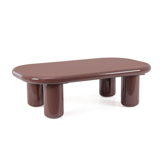 BIZZOTTO Konferenční stolek OTILIA cihlový 120x70 cm