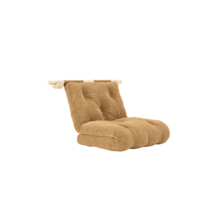 KARUP DESIGN Rozkládací křeslo HOOKED světlé hnědé