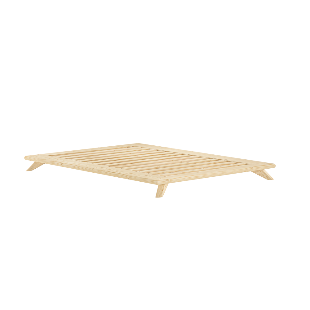 KARUP Dřevěná postel SENZA přírodní 140x200 cm