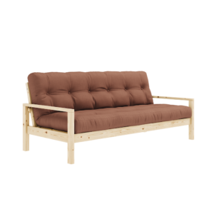 KARUP DESIGN Třímístná rozkládací pohovka KNOB kávová 205 cm