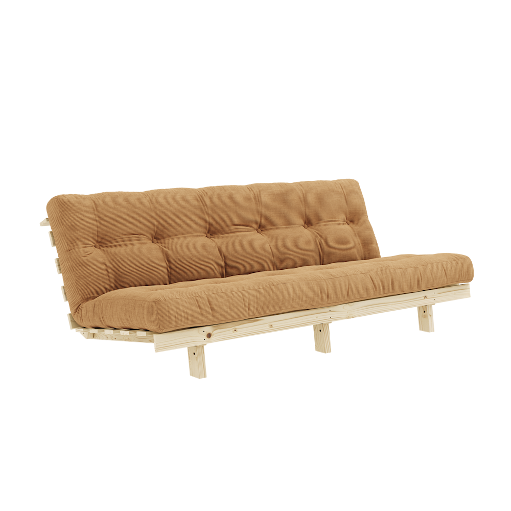 KARUP DESIGN Rozkládací pohovka LEAN karamelově hnědá 200 cm