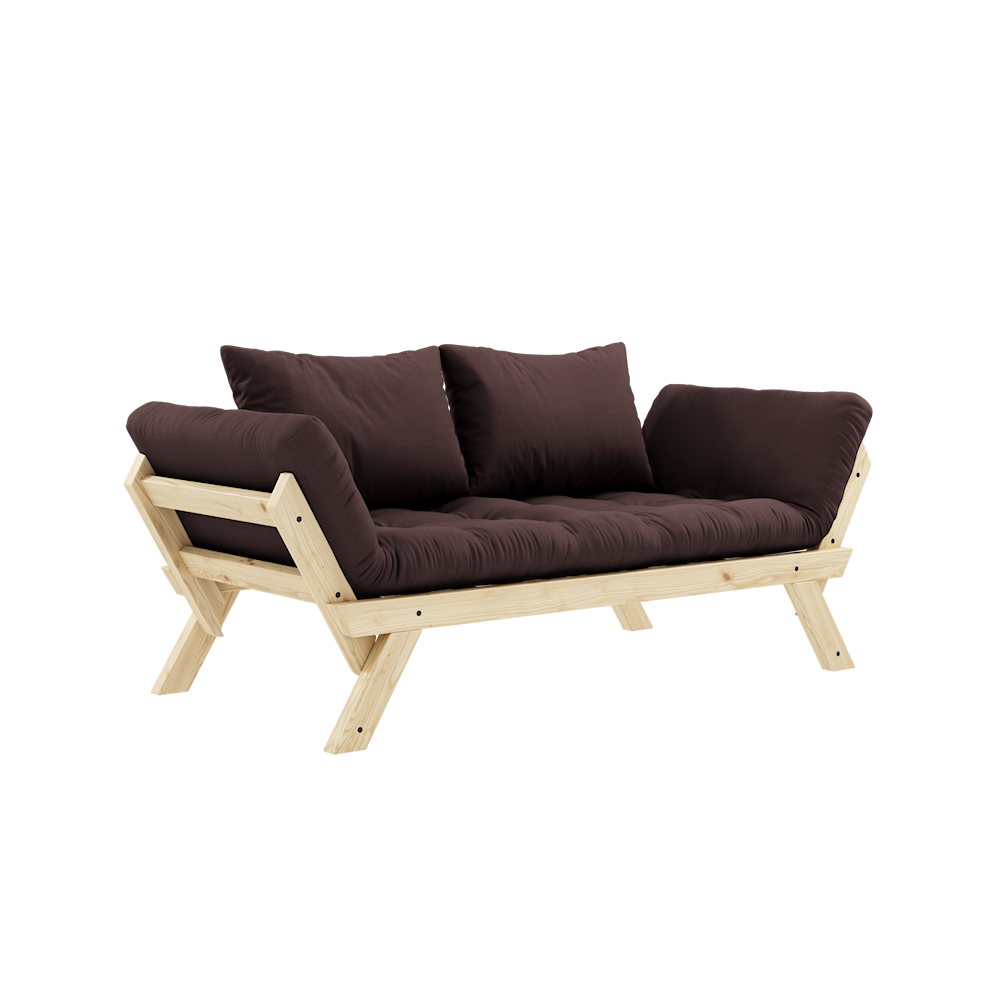 KARUP DESIGN Rozkládací pohovka BEBOP tmavě hnědá 174 cm