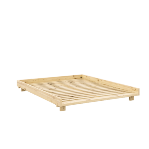 KARUP Dřevěná postel SOCIAL 160x200 cm přírodní