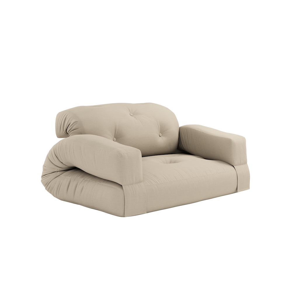 KARUP DESIGN Rozkládací zahradní pohovka HIPPO béžová
