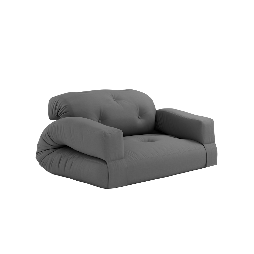 KARUP DESIGN Rozkládací zahradní pohovka HIPPO šedá