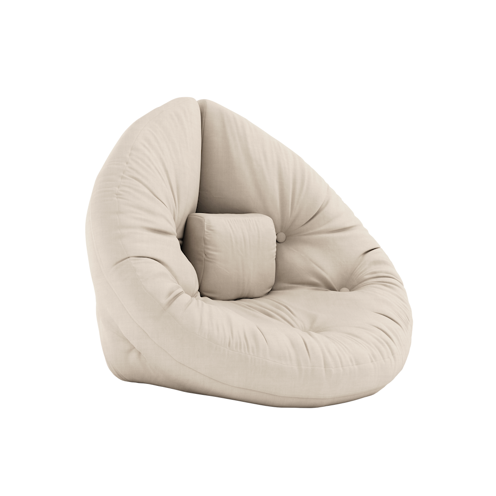 KARUP DESIGN Rozkládací dětské křesílko MINI NIDO světle béžové