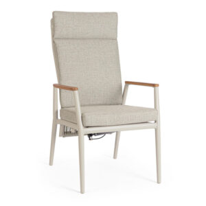 BIZZOTTO Zahradní křeslo FLOBERT bílé