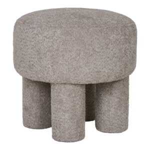 House Nordic Pouf PERTH světle šedý