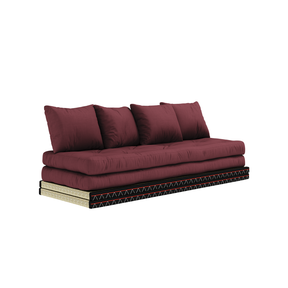 KARUP DESIGN Rozkládací pohovka CHICO vínová 200 cm