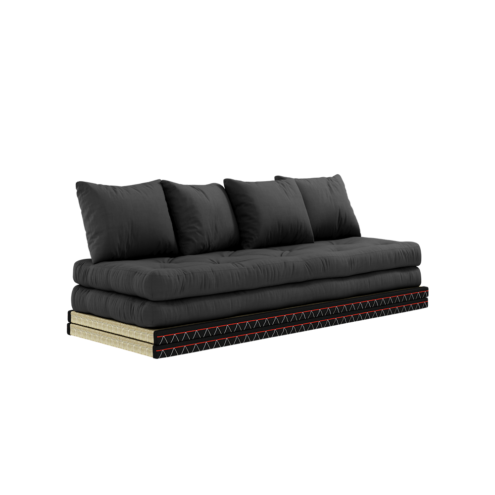 KARUP DESIGN Rozkládací pohovka CHICO černá 200 cm